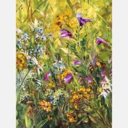 Bluebells By Diana Malivani, Cyprus,2019 (50 X 40)