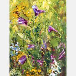 Bluebells By Diana Malivani, Cyprus,2019 (50 X 40)