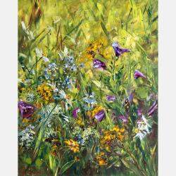 Bluebells By Diana Malivani, Cyprus,2019 (50 X 40)