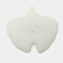 Pre Owned Dior Porcelain Gold Tone Ginkgo Leaf Trinket Plate Sets 4