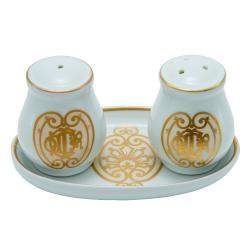 Dior Porcelain Salt & Pepper Shaker Set