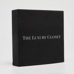 Dior Black Leather and Oblique Canvas Do Not Disturb Tag