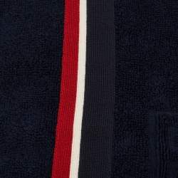 Pre Owned Dolce & Gabbana Blue Terry Cotton Towel 