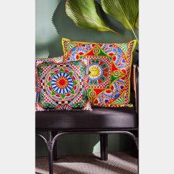 Pre Owned وسادة دولتشي أند غابانا كانفاس متعدد