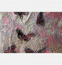 Gold Butterfly By Donatella Marraoni, Italy,2023 (30 X 30)
