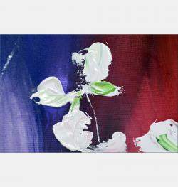 Vibrant Floral Melody By Edelgard Schroer, Germany,2024 (53 X 133)