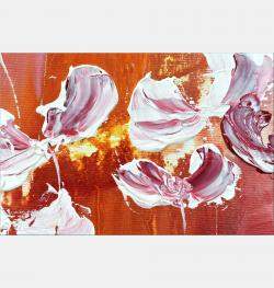 Vibrant Floral Melody By Edelgard Schroer, Germany,2024 (53 X 133)