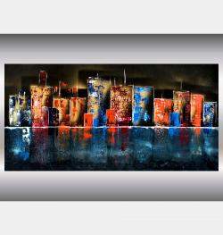 Lights In The Dark By Edelgard Schroer, Germany,2023 (60 X 120)