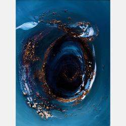 Galaxies By Edelgard Schroer, Germany,2022 (40.5 X 61)