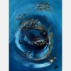 Galaxies By Edelgard Schroer, Germany,2022 (40.5 X 61)