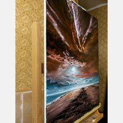 Mystery Sunset By Elena Dmitrenko, United States,2021 (60 X 45)