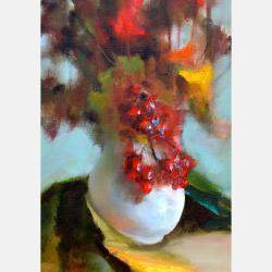 Viburnum By Elena Lukina, Latvia,2017 (50 X 40)