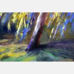 Golden Tree By Elena Lukina, Latvia,2021 (50 X 50)