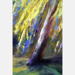 Golden Tree By Elena Lukina, Latvia,2021 (50 X 50)