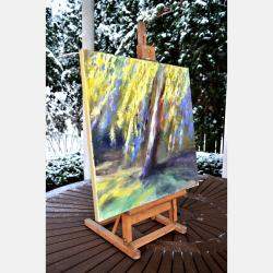 Golden Tree By Elena Lukina, Latvia,2021 (50 X 50)