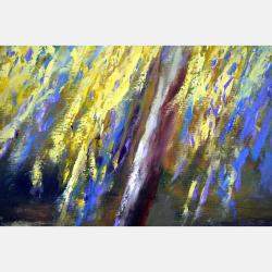 Golden Tree By Elena Lukina, Latvia,2021 (50 X 50)