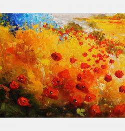 Oliviers Bleus Dans Les Alpilles By Eric Bruni, France,2022 (50 X 61)