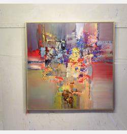 Franz Schubert, Mass No.2, Allegro Assai By Ernestine Tahedl, Canada,2023 (121.92 X 121.92)