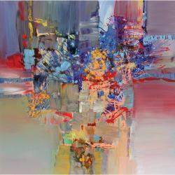 Franz Schubert, Mass No.2, Allegro Assai By Ernestine Tahedl, Canada,2023 (121.92 X 121.92)
