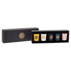 Fendi Multicolor Ceramic Jar Casa Mania Parfum Scented Candles Set