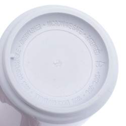 Pre Owned Fendi White Plastic Tumbler