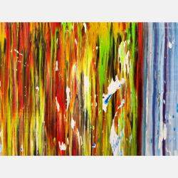Abstract No. 562-I By Frank Jahne, Germany,2021 (70 X 100)