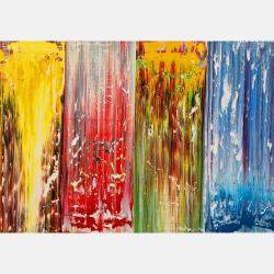 Abstract No. 562-I By Frank Jahne, Germany,2021 (70 X 100)