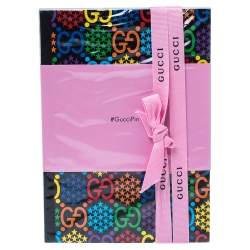 Bvlgari Multicolor GG Psychedelic Print Notebook