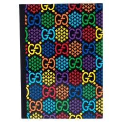 Bvlgari Multicolor GG Psychedelic Print Notebook