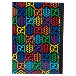 Bvlgari Multicolor GG Psychedelic Print Notebook