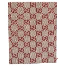 Gucci Red Monogram Print My Scrapbook