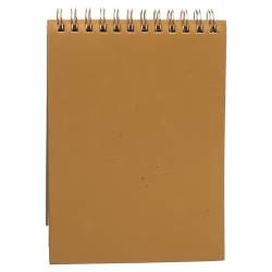Gucci Light Brown Leather Ring Notebook