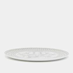 Hermès Mosaique AU 24 Platinum Tart Platter