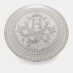 Hermès Mosaique AU 24 Platinum Tart Platter