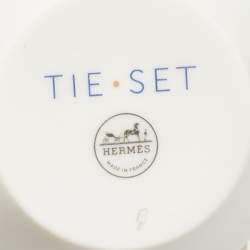 Hermes Porcelain Tie Set Tumbler