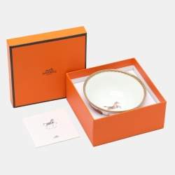 Pre Owned Hermès Porcelain Cheval d'Orient Rice Bowl