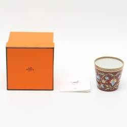 Pre Owned Hermès Porcelain Red Cheval d'Orient Tumbler