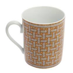 Hermès Gold Mosaïque AU 24 Mug