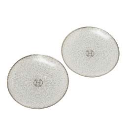 Hermes Mosaique au 24 Platinum Bread & Butter Plate Set