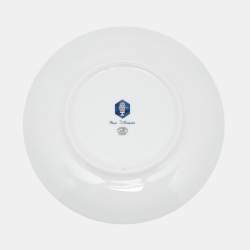 Hermès Bleus d’Ailleurs Indigo & White Porcelain Dessert Plates Set of 2