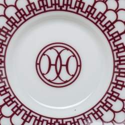 Hermes H Deco Rouge Coffee Cup And Saucer Set