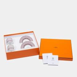 Hermes H Deco Rouge Coffee Cup And Saucer Set