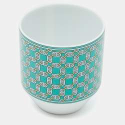 Hermes Porcelain Tie Set Tumbler 