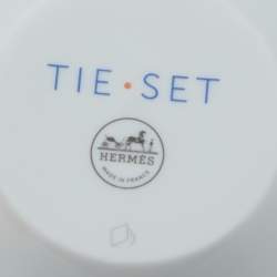 Hermes Porcelain Tie Set Tumbler 
