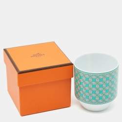 Hermes Porcelain Tie Set Tumbler 