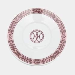 Hermes H Deco Rouge Tea Cup and Saucer Set