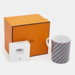 Hermès Porcelain Tie Set Mug
