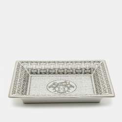 Hermes Mosaique AU 24 Platinum Change Tray