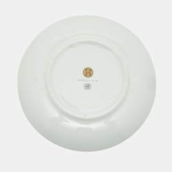 Hermès Mosaique AU 24 Gold Dessert Plate Set of 2