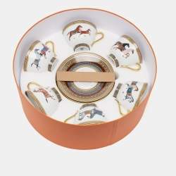 Hermes Cheval D'Orient n°6 Tea Cup and Saucer Set